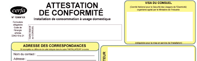 Le consuel électrique